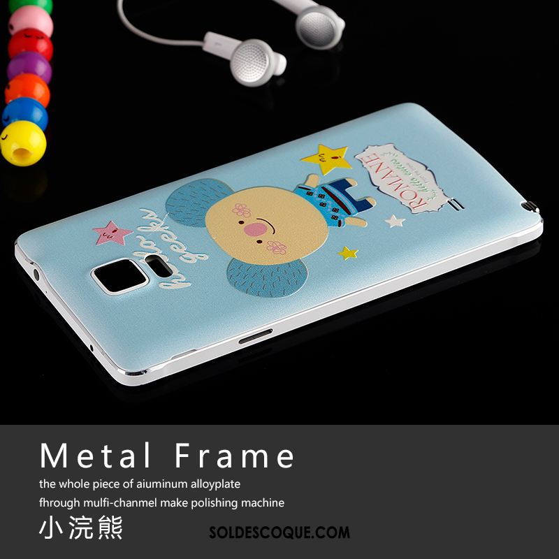 Coque Samsung Galaxy Note 4 Téléphone Portable Couvercle Arrière Étoile Gaufrage Étui Pas Cher