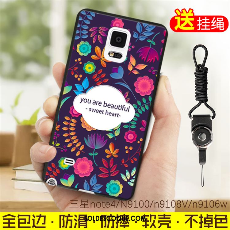 Coque Samsung Galaxy Note 4 Téléphone Portable Multicolore Délavé En Daim Silicone Similicuir France