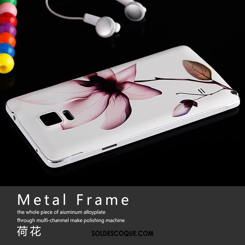 Coque Samsung Galaxy Note 4 Téléphone Portable Étoile Couvercle Arrière Rose Rouge En Vente