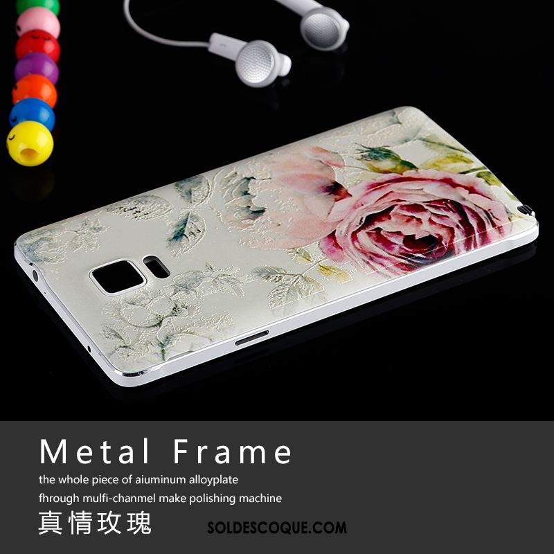 Coque Samsung Galaxy Note 4 Téléphone Portable Étoile Couvercle Arrière Rose Rouge En Vente