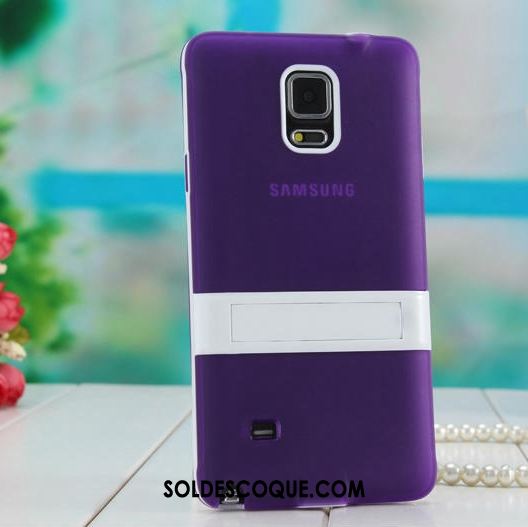 Coque Samsung Galaxy Note 4 Vert Support Étui Protection Étoile En Ligne