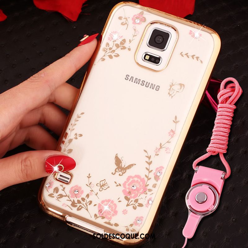 Coque Samsung Galaxy Note 4 Étoile Ornements Suspendus Or Rose Téléphone Portable Charmant En Vente