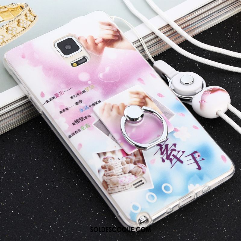 Coque Samsung Galaxy Note 4 Étoile Silicone Protection Étui Fluide Doux En Ligne