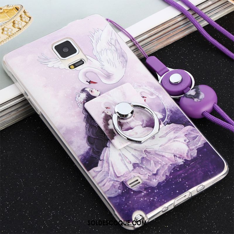 Coque Samsung Galaxy Note 4 Étoile Silicone Protection Étui Fluide Doux En Ligne