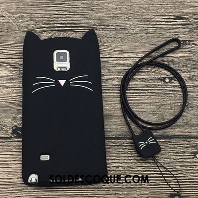 Coque Samsung Galaxy Note 4 Étui Bleu Dessin Animé Amoureux Créatif En Vente