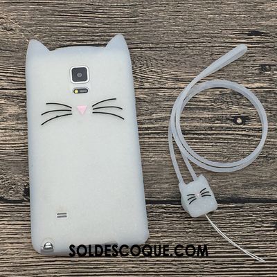 Coque Samsung Galaxy Note 4 Étui Bleu Dessin Animé Amoureux Créatif En Vente