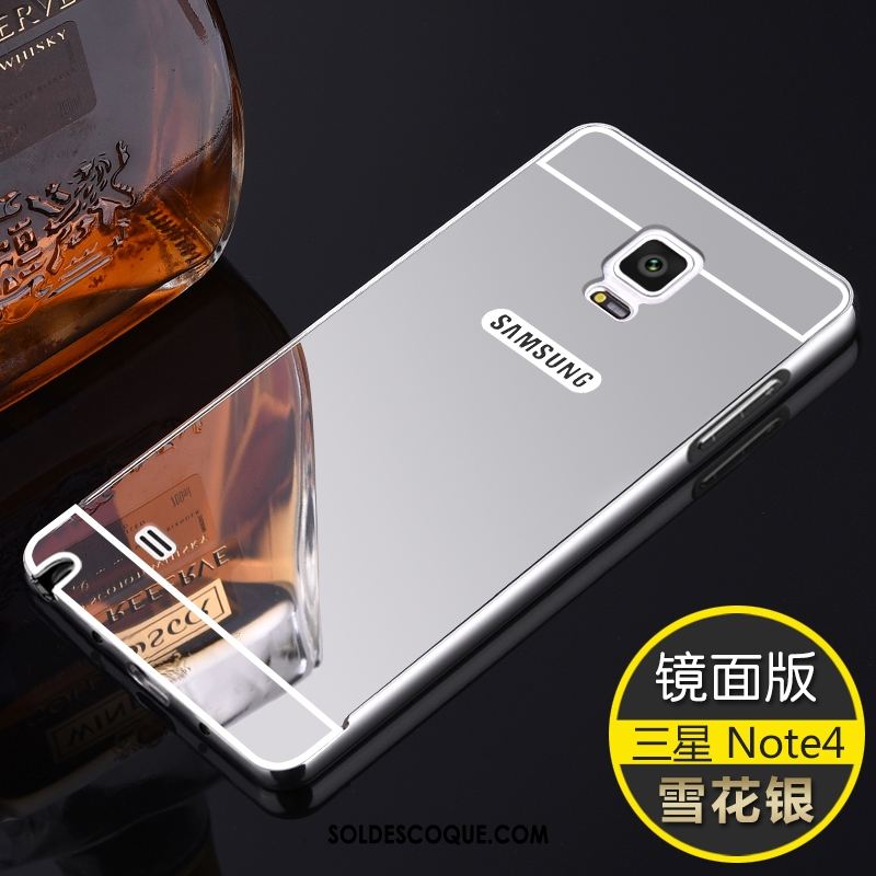 Coque Samsung Galaxy Note 4 Étui Personnalité Créatif Protection Or Pas Cher