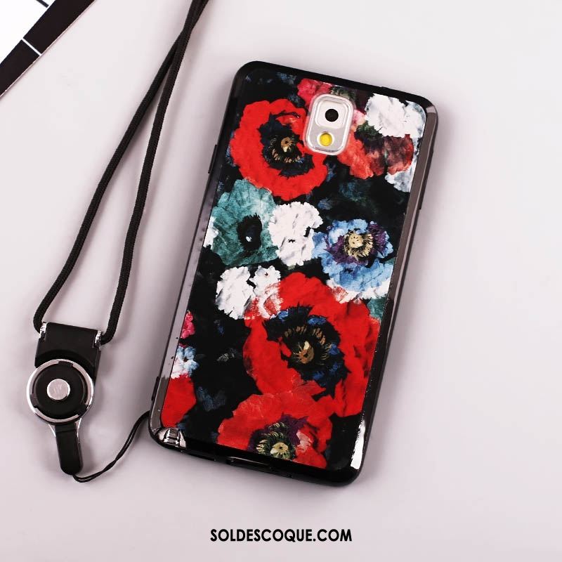 Coque Samsung Galaxy Note 4 Étui Protection Rose Étoile Fleur En Ligne