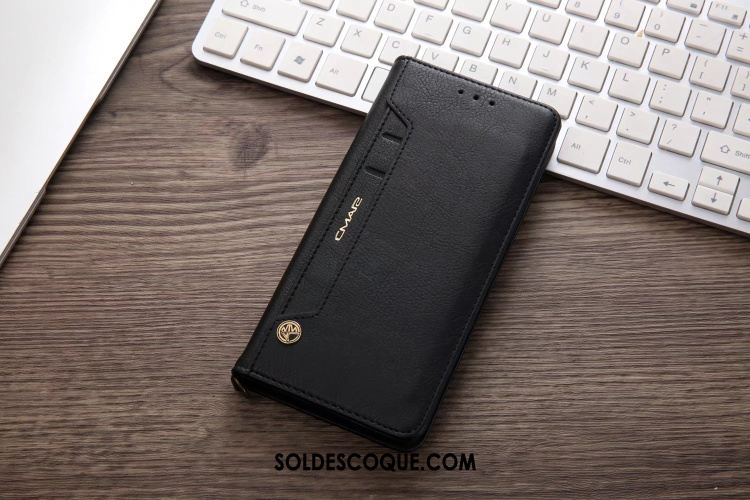 Coque Samsung Galaxy Note 8 Carte Magnétisme Incassable Business Étui En Cuir Housse En Vente