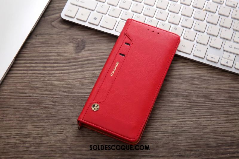 Coque Samsung Galaxy Note 8 Carte Magnétisme Incassable Business Étui En Cuir Housse En Vente