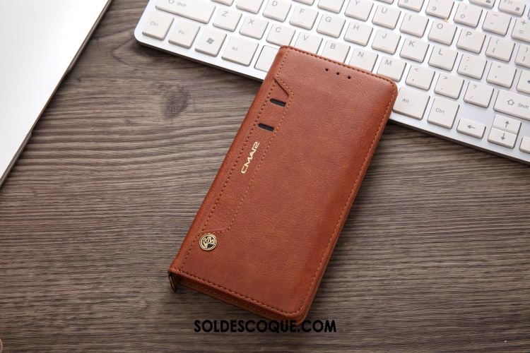 Coque Samsung Galaxy Note 8 Carte Magnétisme Incassable Business Étui En Cuir Housse En Vente