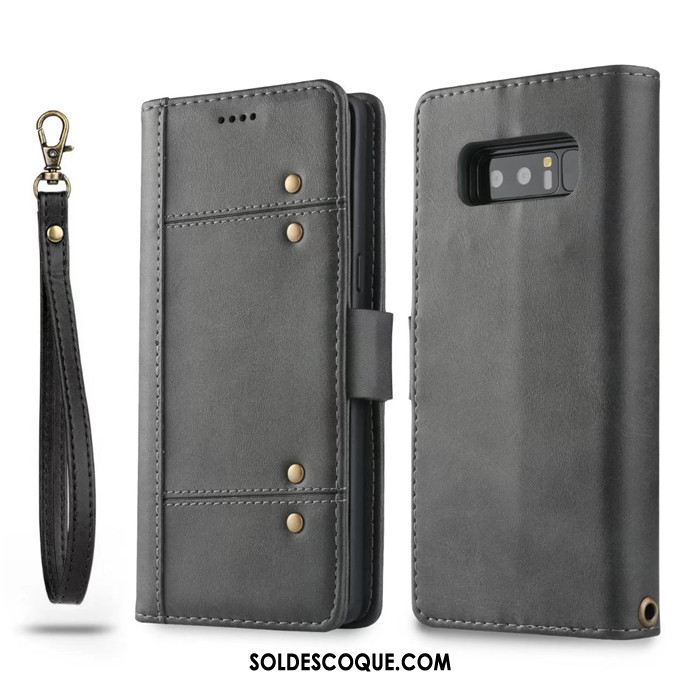 Coque Samsung Galaxy Note 8 Carte Silicone Tout Compris Incassable Clamshell En Ligne