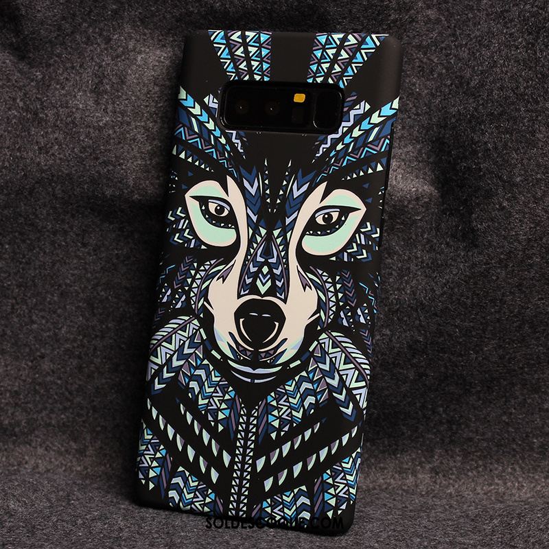 Coque Samsung Galaxy Note 8 Créatif Personnalité Animal Étui Difficile Housse En Ligne