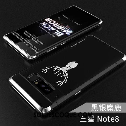 Coque Samsung Galaxy Note 8 Incassable Étoile Très Mince Protection Métal En Ligne