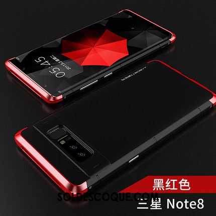 Coque Samsung Galaxy Note 8 Incassable Étoile Très Mince Protection Métal En Ligne