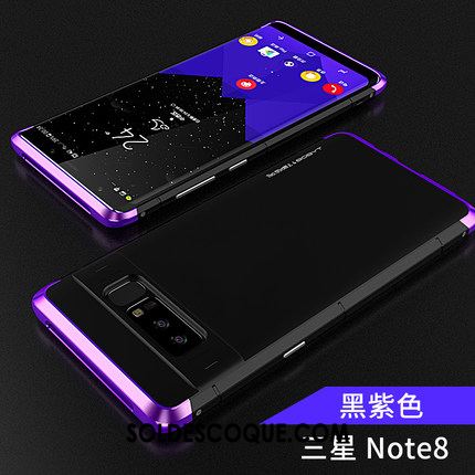 Coque Samsung Galaxy Note 8 Incassable Étoile Très Mince Protection Métal En Ligne