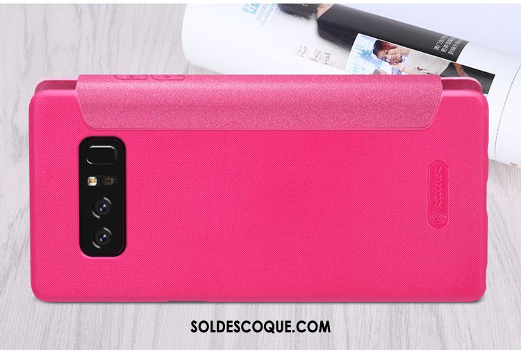 Coque Samsung Galaxy Note 8 Légères Étoile Étui En Cuir Téléphone Portable Protection Pas Cher