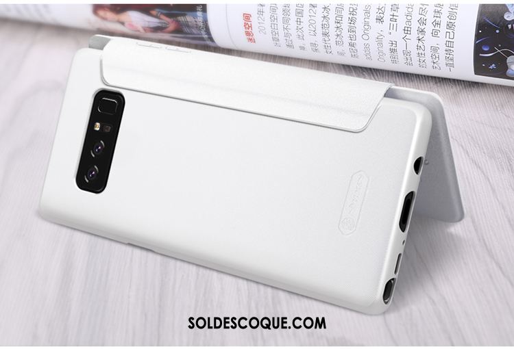 Coque Samsung Galaxy Note 8 Légères Étoile Étui En Cuir Téléphone Portable Protection Pas Cher