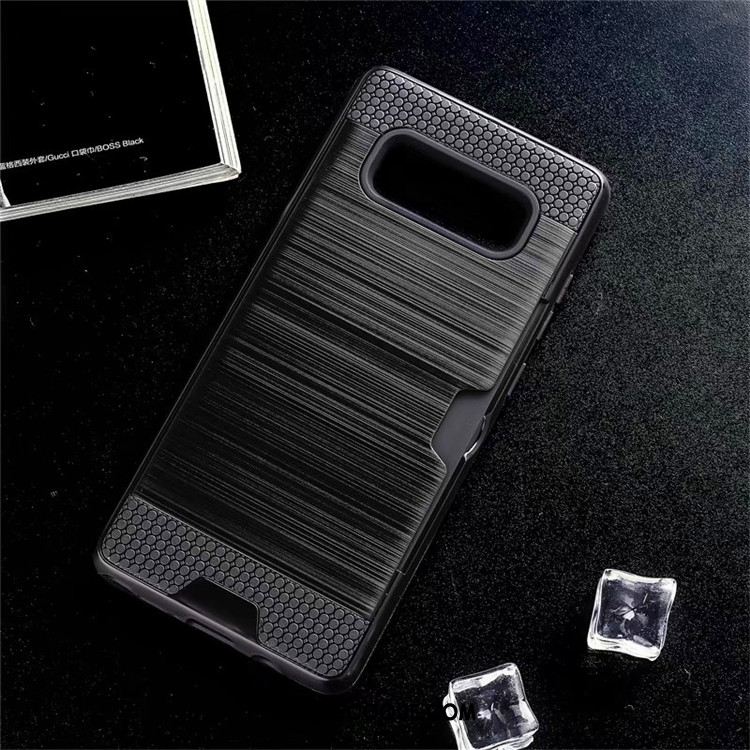 Coque Samsung Galaxy Note 8 Or Carte Incassable Silicone Fluide Doux En Vente