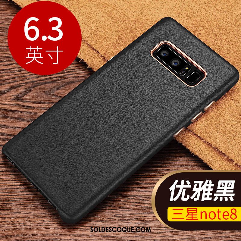 Coque Samsung Galaxy Note 8 Personnalité Luxe Business Tout Compris Créatif Pas Cher