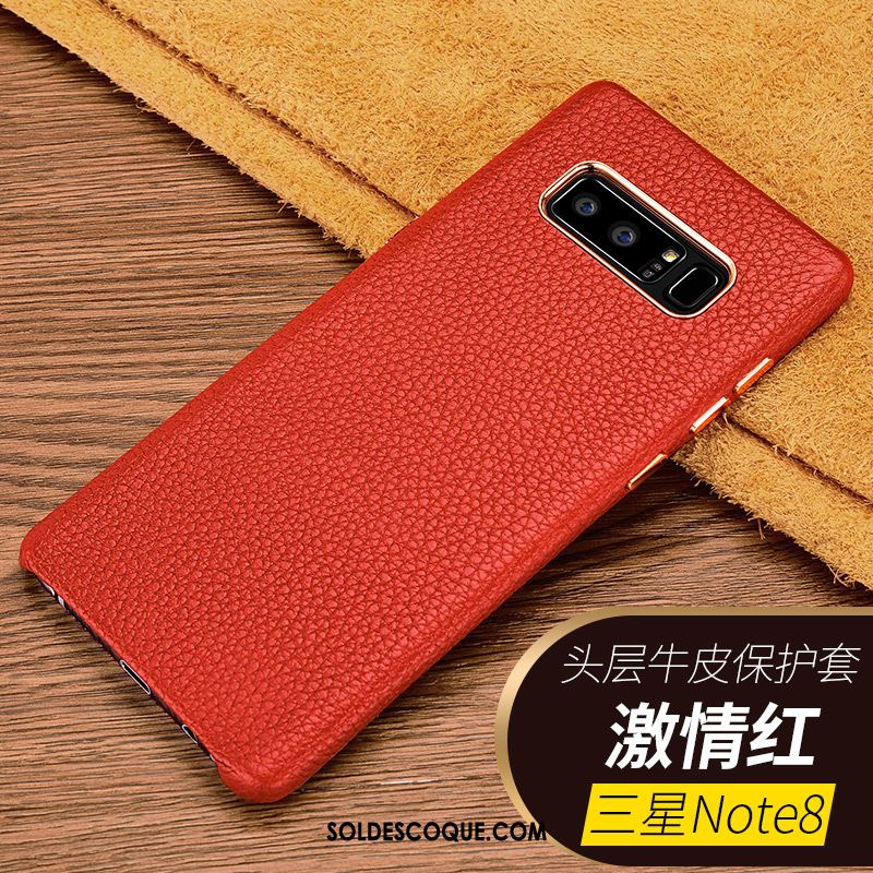 Coque Samsung Galaxy Note 8 Personnalité Luxe Business Tout Compris Créatif Pas Cher