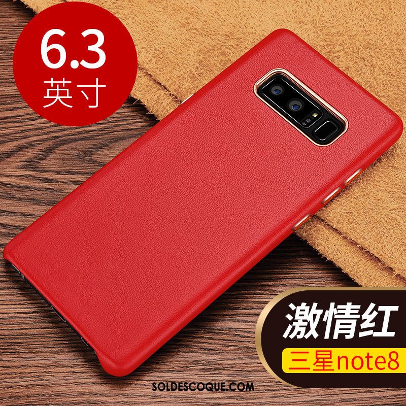 Coque Samsung Galaxy Note 8 Personnalité Luxe Business Tout Compris Créatif Pas Cher