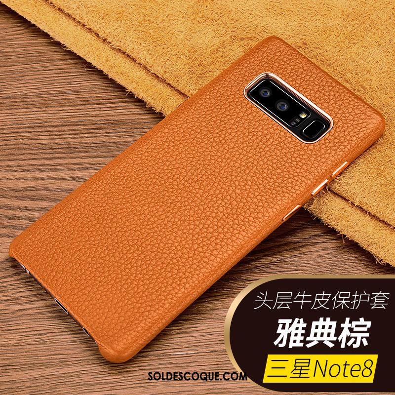 Coque Samsung Galaxy Note 8 Personnalité Luxe Business Tout Compris Créatif Pas Cher