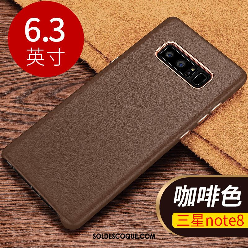 Coque Samsung Galaxy Note 8 Personnalité Luxe Business Tout Compris Créatif Pas Cher