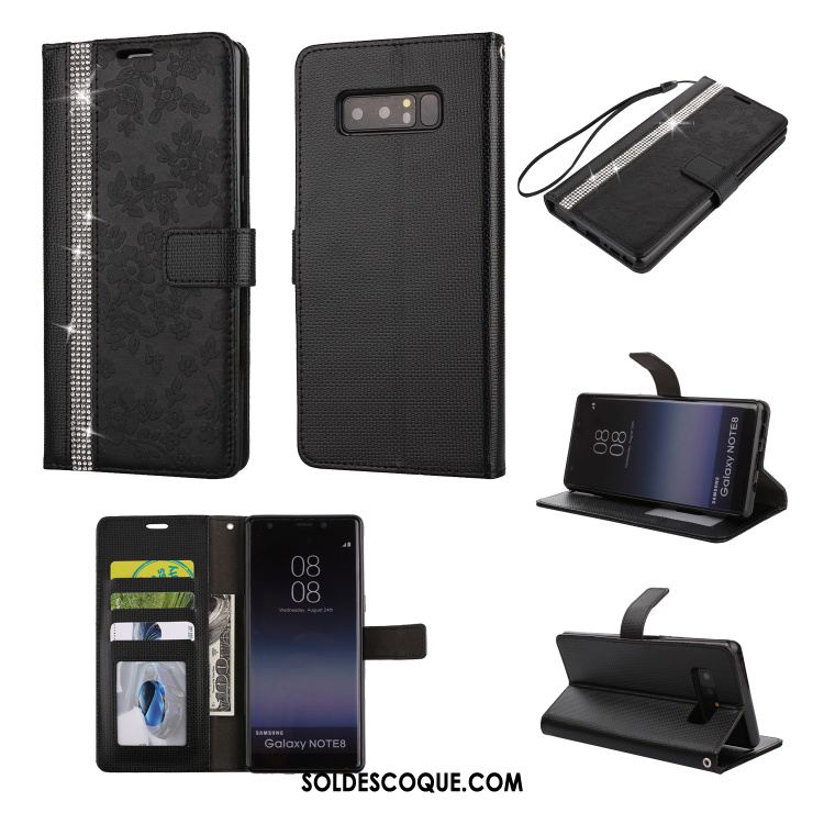 Coque Samsung Galaxy Note 8 Protection Tendance Étoile Tout Compris Clamshell Soldes