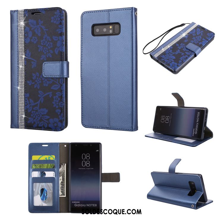 Coque Samsung Galaxy Note 8 Protection Tendance Étoile Tout Compris Clamshell Soldes