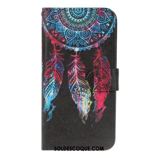 Coque Samsung Galaxy Note 8 Protection Étoile Portefeuille Bleu Téléphone Portable Housse France