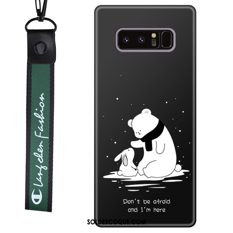 Coque Samsung Galaxy Note 8 Silicone Créatif Très Mince Téléphone Portable Fluide Doux Pas Cher