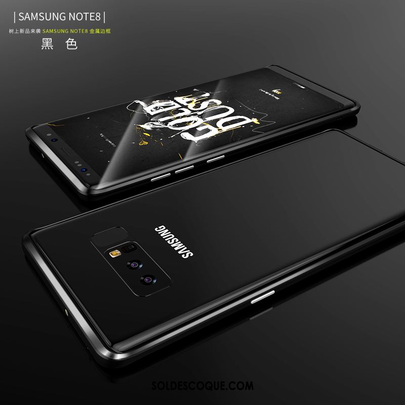 Coque Samsung Galaxy Note 8 Très Mince Étoile Créatif Métal Violet Pas Cher