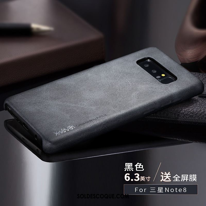 Coque Samsung Galaxy Note 8 Téléphone Portable Personnalité Créatif Incassable Étui En Cuir En Ligne