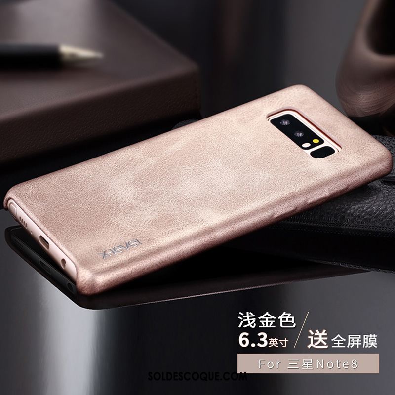 Coque Samsung Galaxy Note 8 Téléphone Portable Personnalité Créatif Incassable Étui En Cuir En Ligne