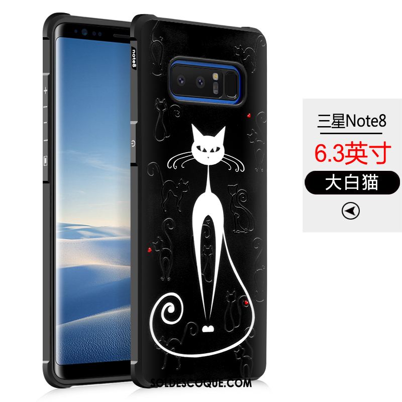 Coque Samsung Galaxy Note 8 Étoile Personnalité Silicone Protection Tendance Pas Cher