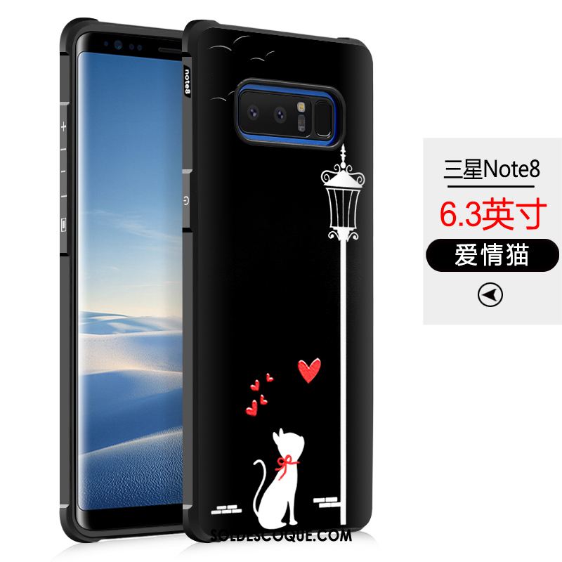 Coque Samsung Galaxy Note 8 Étoile Personnalité Silicone Protection Tendance Pas Cher