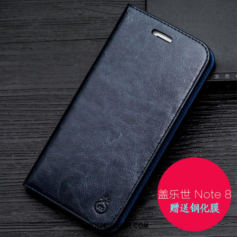 Coque Samsung Galaxy Note 8 Étoile Étui Tendance Étui En Cuir Protection En Vente