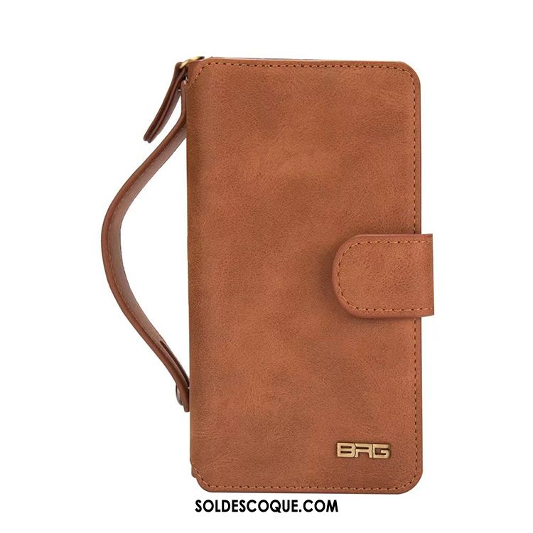 Coque Samsung Galaxy Note 8 Étui En Cuir Carte Étoile Rouge Portefeuille Housse Soldes