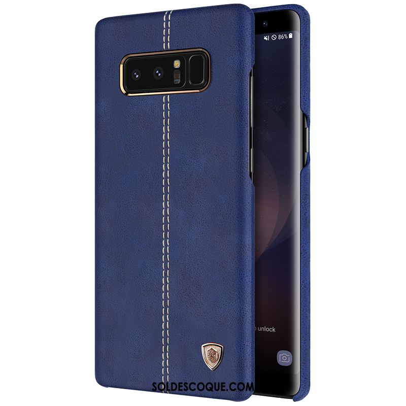 Coque Samsung Galaxy Note 8 Étui En Cuir Étoile Protection Incassable Téléphone Portable Pas Cher
