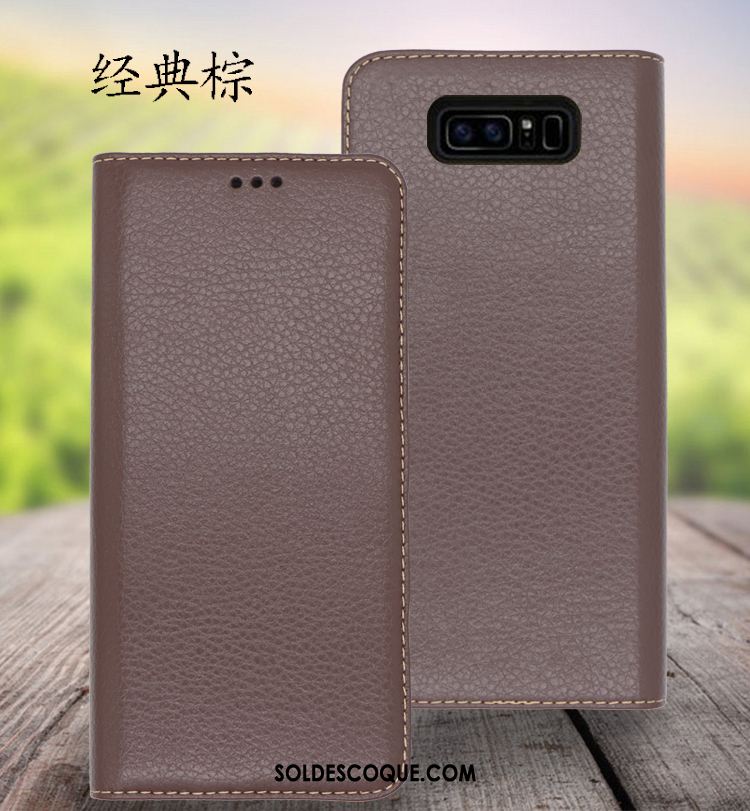 Coque Samsung Galaxy Note 8 Étui Étoile Téléphone Portable Classic Protection En Ligne