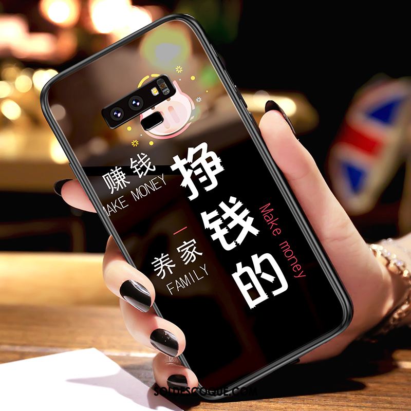 Coque Samsung Galaxy Note 9 Blanc Verre Nouveau Téléphone Portable Étoile Housse En Ligne