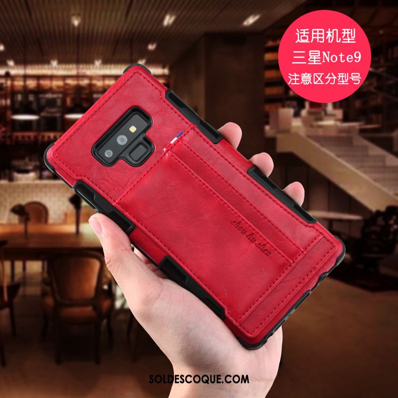 Coque Samsung Galaxy Note 9 Business Carte Incassable Authentique Tout Compris En Ligne