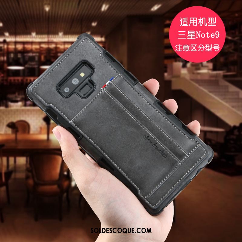 Coque Samsung Galaxy Note 9 Business Carte Incassable Authentique Tout Compris En Ligne