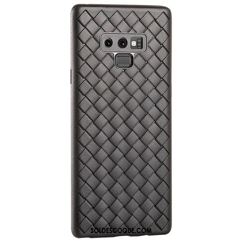 Coque Samsung Galaxy Note 9 Business Étui Étoile Tout Compris Tissage Soldes