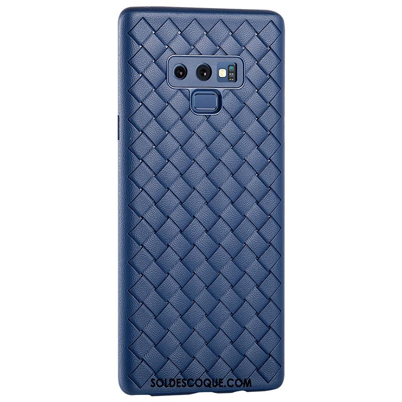 Coque Samsung Galaxy Note 9 Business Étui Étoile Tout Compris Tissage Soldes