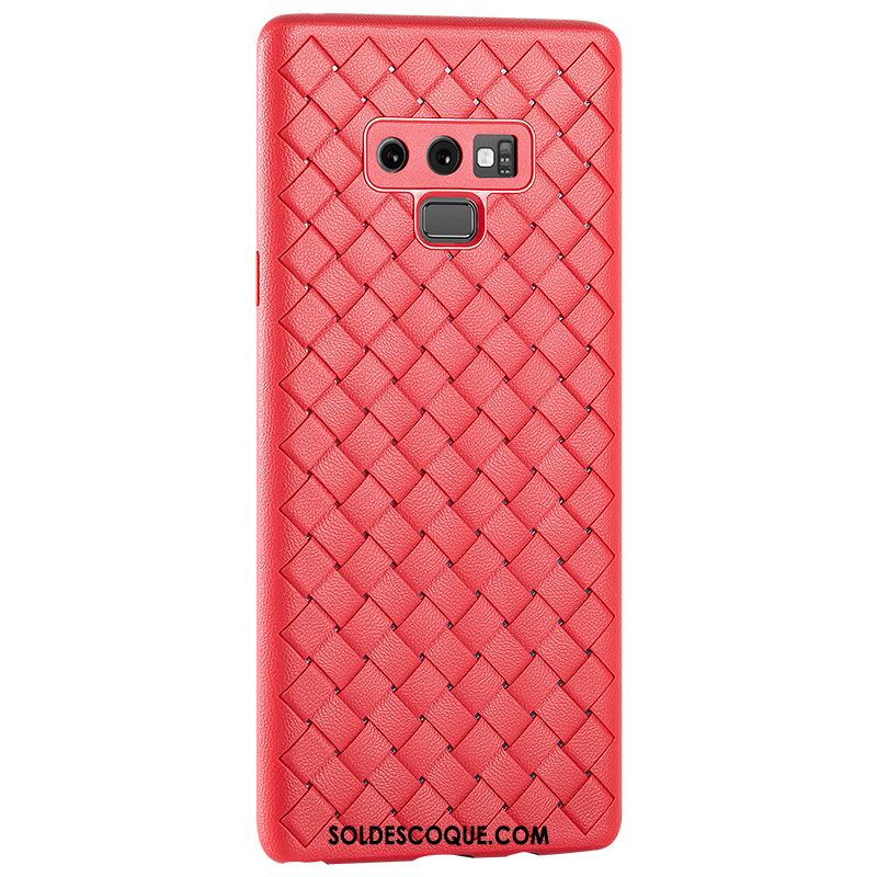 Coque Samsung Galaxy Note 9 Business Étui Étoile Tout Compris Tissage Soldes