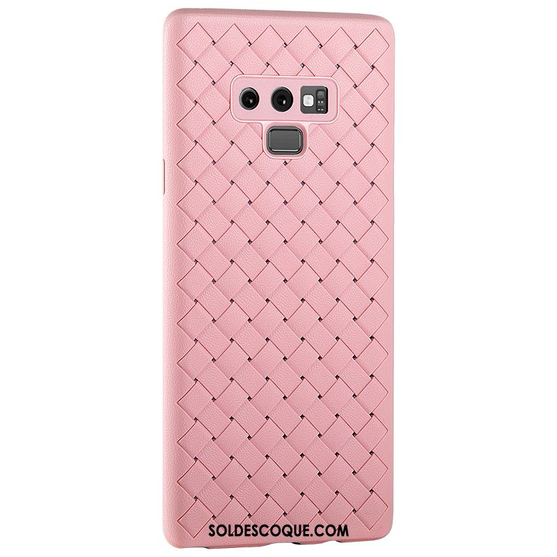 Coque Samsung Galaxy Note 9 Business Étui Étoile Tout Compris Tissage Soldes