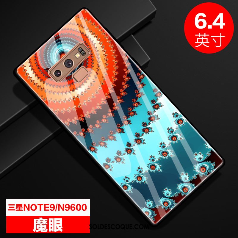 Coque Samsung Galaxy Note 9 Créatif Verre Étoile Miroir Protection Soldes