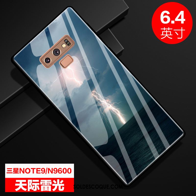 Coque Samsung Galaxy Note 9 Créatif Verre Étoile Miroir Protection Soldes